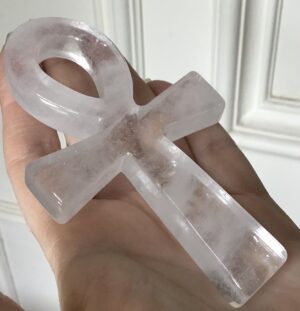 Clear Quartz Crystal Ankh