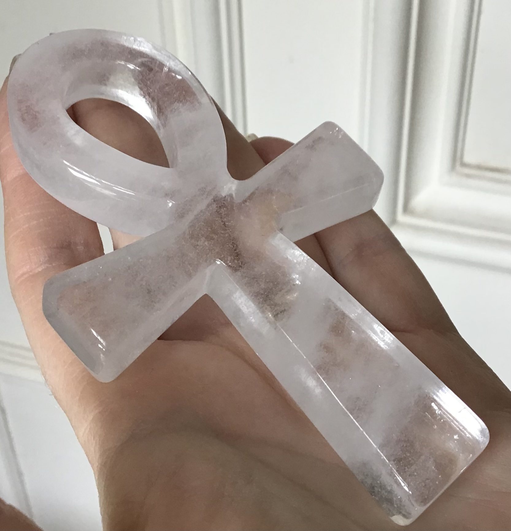 Clear Quartz Crystal Ankh