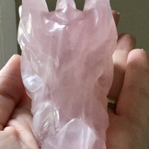 Rose Quartz Crystal Dragon - Image 5