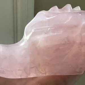 Rose Quartz Crystal Dragon - Image 3