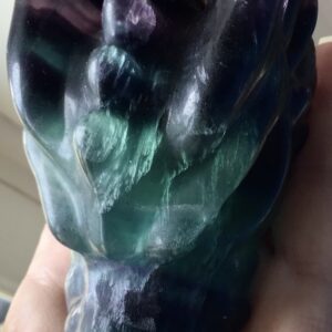 Rainbow Fluorite Crystal Dragon - Image 7