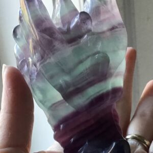 Rainbow Fluorite Crystal Dragon - Image 7