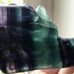 Rainbow Fluorite Crystal Dragon - Image 4