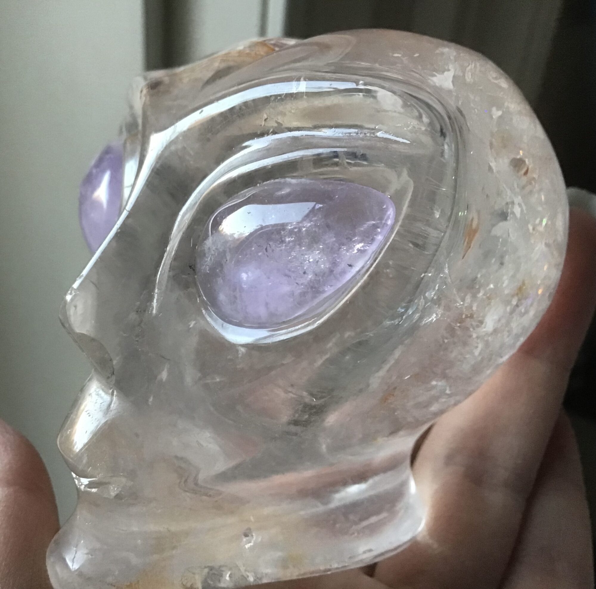 Star Being Quartz Crystal Skull