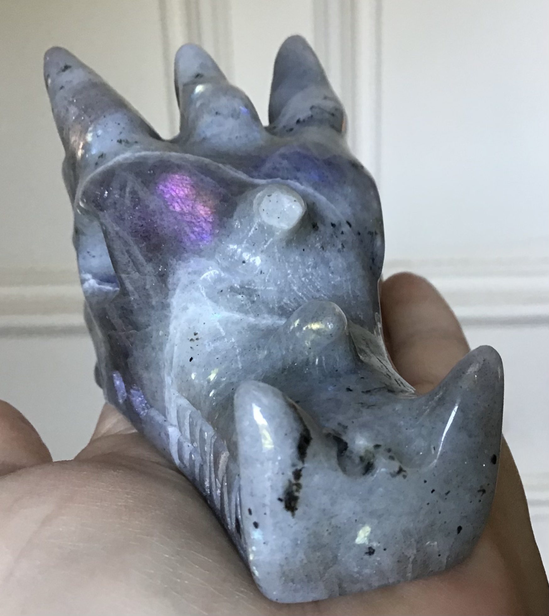 Labradorite Crystal Dragon