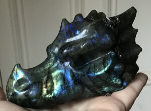 Labradorite Crystal Dragon