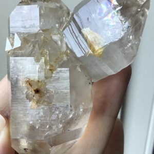 Enhydro Herkimer Quartz Crystal/ 3x Moving Water Bubble - Image 7
