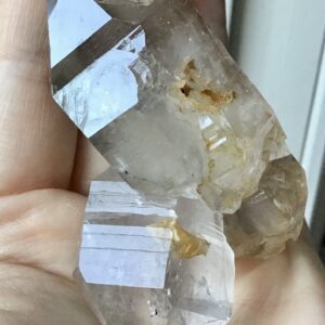Enhydro Herkimer Quartz Crystal/ 3x Moving Water Bubble - Image 5