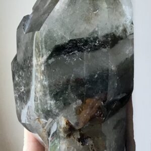 Clear Quartz Elestial Green Mountain Phantom Crystal - Image 7