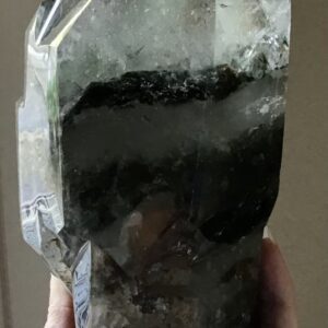 Clear Quartz Elestial Green Mountain Phantom Crystal - Image 9