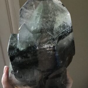 Clear Quartz Elestial Green Mountain Phantom Crystal - Image 11