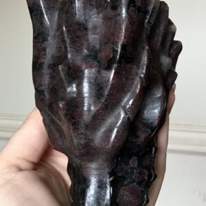 Large Garnet Crystal Dragon - Image 7