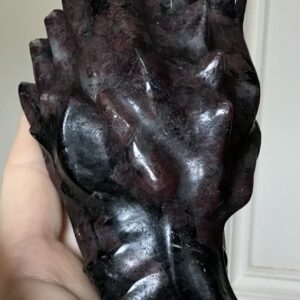 Large Garnet Crystal Dragon - Image 5