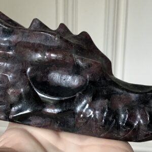 Large Garnet Crystal Dragon - Image 4