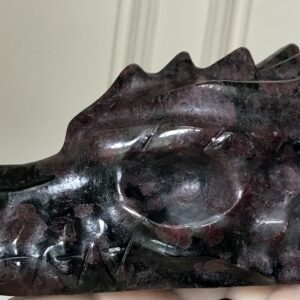 Large Garnet Crystal Dragon - Image 2