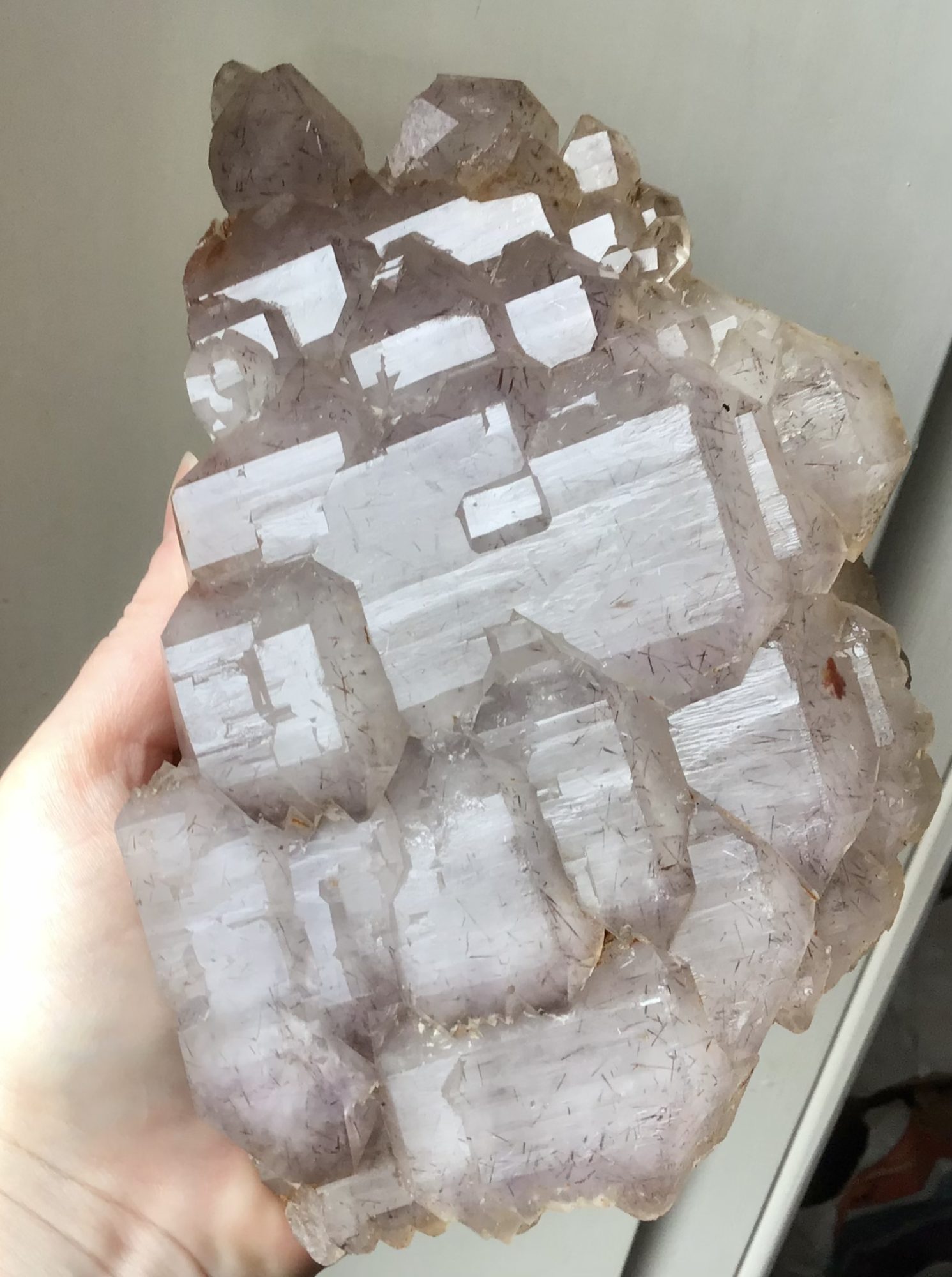 Super Seven Elestial Amethyst Crystal
