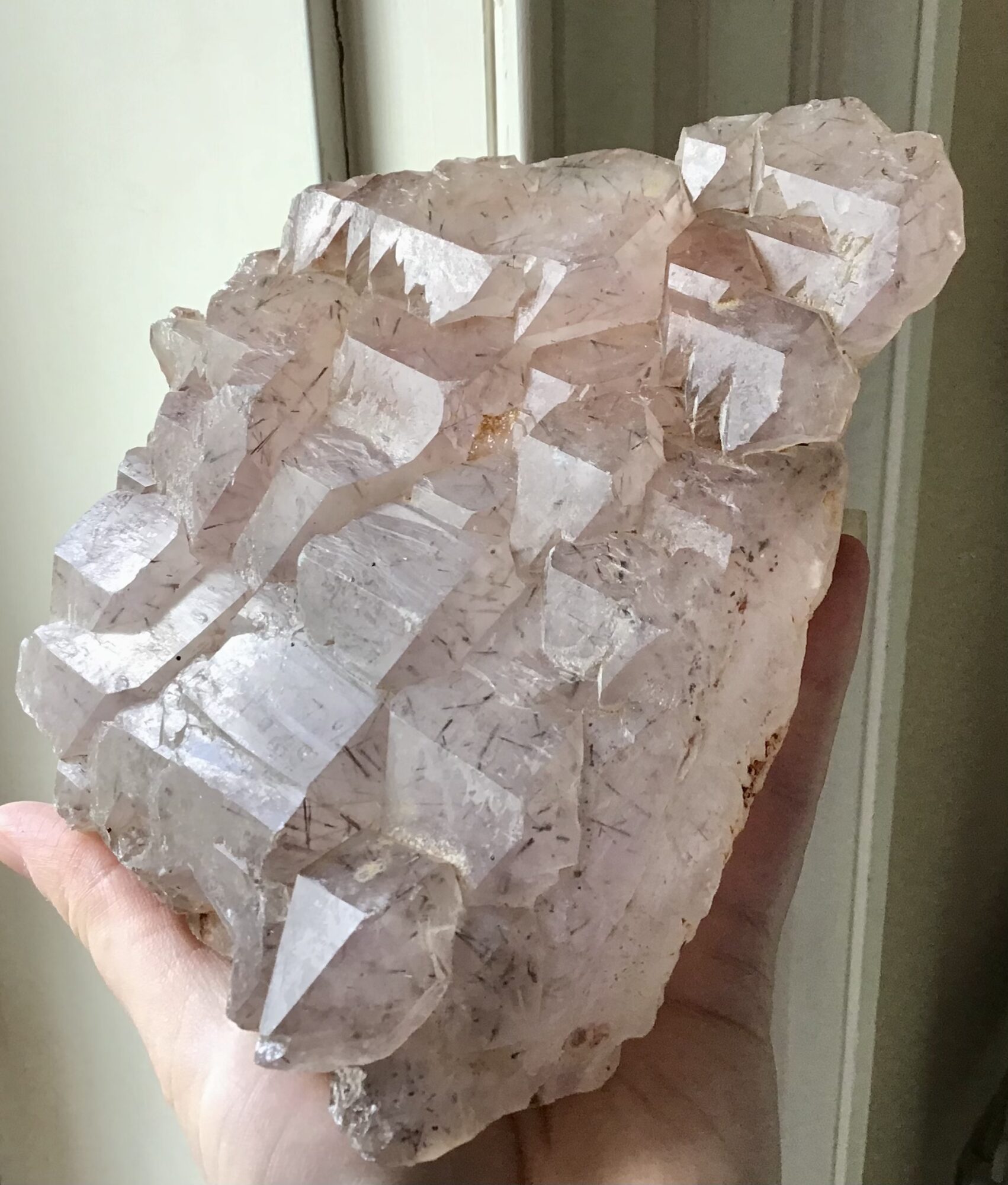 Super Seven Elestial Amethyst Crystal