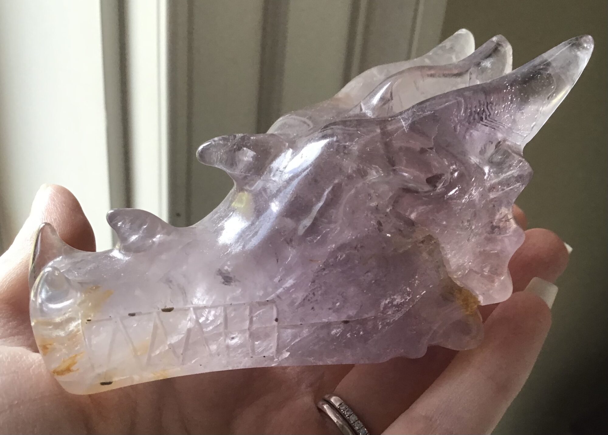 Amethyst Crystal Dragon