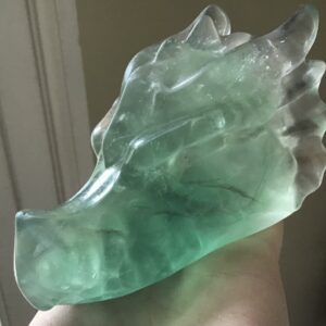 Emerald Green Fluorite Crystal Dragon - Image 2