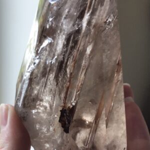 Clear Quartz Tourmaline/Rutile Crystal - Image 8