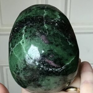 Ruby Zoisite Crystal Skull - Image 9