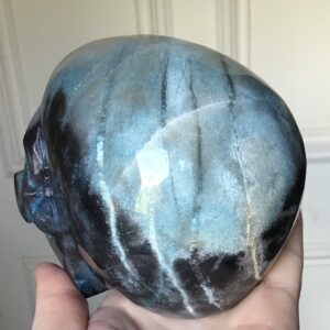 Blue Trolleite Crystal Skull - Image 6