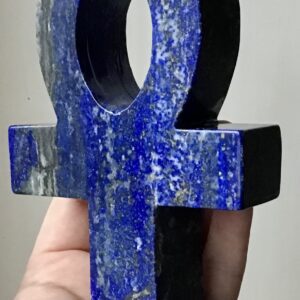 Large Lapis Lazuli Crystal Ankh - Image 7