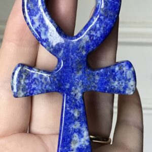 Lapis Lazuli Crystal Ankh - Image 2