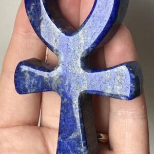 Lapis Lazuli Crystal Ankh - Image 2