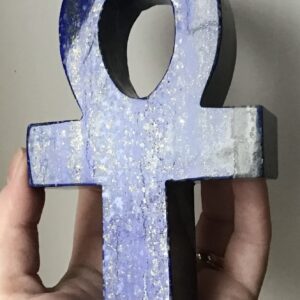 Large Lapis Lazuli Crystal Ankh - Image 5