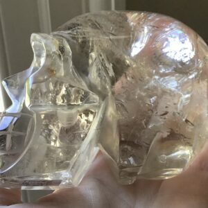 Clear Quartz Crystal Skull - Image 3