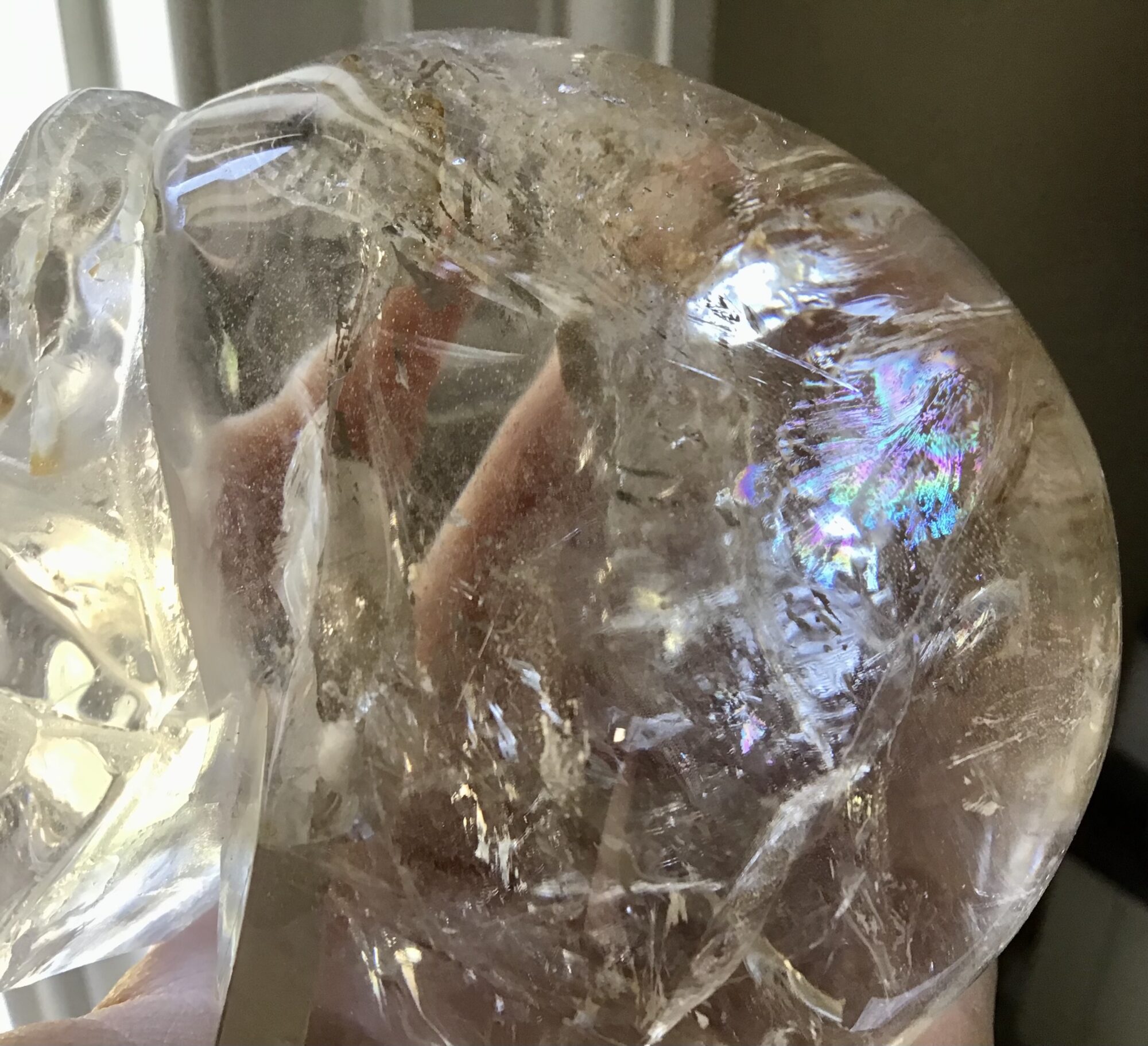 Clear Quartz Crystal Skull