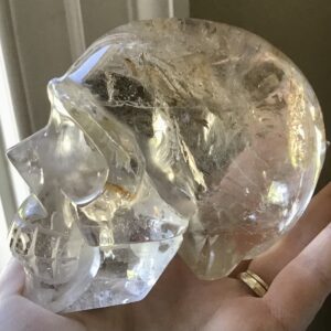 Clear Quartz Crystal Skull - Image 2