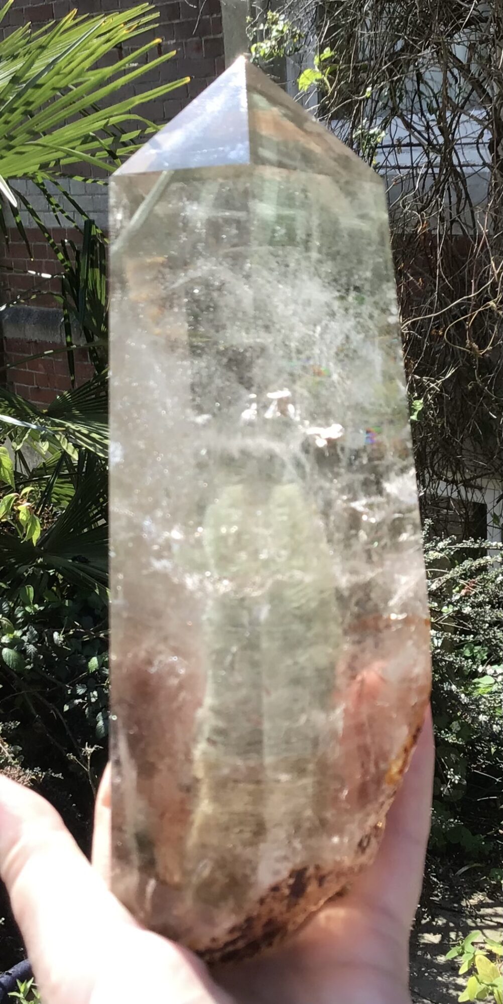 Clear Quartz Green Mountain Phantom Crystal