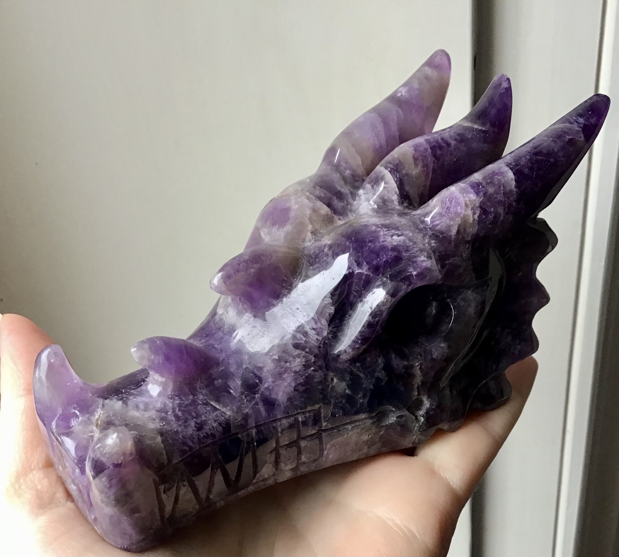 Dream Amethyst Crystal Dragon