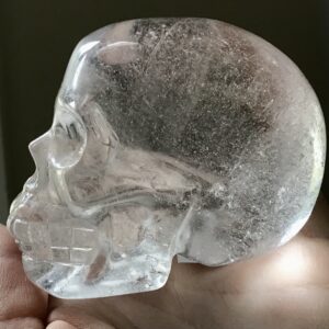 Clear Quartz Crystal Skull - Image 6