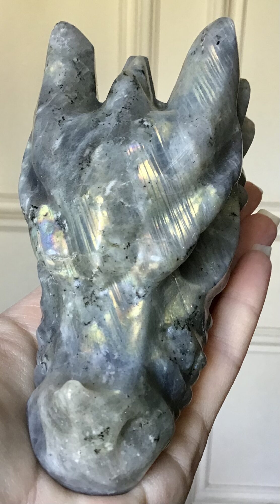 Labradorite Crystal Dragon