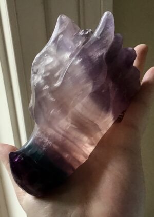 Rainbow Fluorite Crystal Dragon