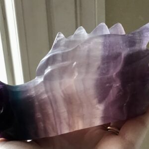 Rainbow Fluorite Crystal Dragon - Image 2