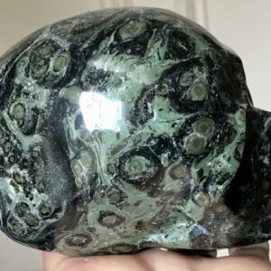 Kambaba Jasper Crystal Skull - Image 9