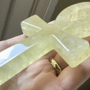 Citrine Crystal Ankh - Image 2