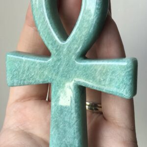 Amazonite Crystal Ankh - Image 2