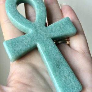 Amazonite Crystal Ankh - Image 3