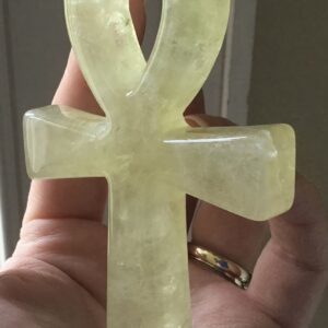 Citrine Crystal Ankh - Image 3