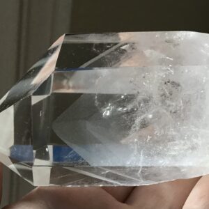 Clear Quartz Double Mountain Crystal - Image 3