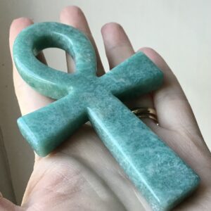 Amazonite Crystal Ankh - Image 3