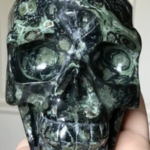 Kambaba Jasper Crystal Skull - Image 5