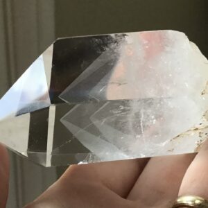 Clear Quartz Double Mountain Crystal - Image 4