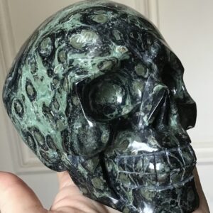 Kambaba Jasper Crystal Skull - Image 4