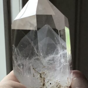Clear Quartz Double Mountain Crystal - Image 6